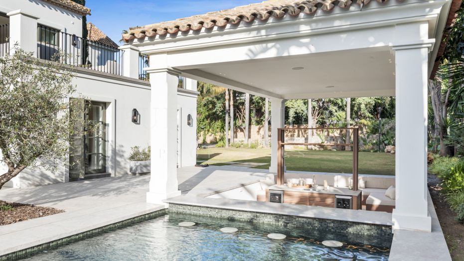 La Hacienda : Une villa familiale raffinée au design intemporel à Nueva Andalucía, Marbella