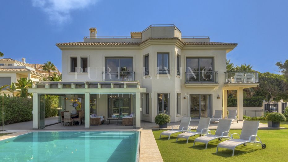 Villa de luxe en bord de mer à Marbella Est