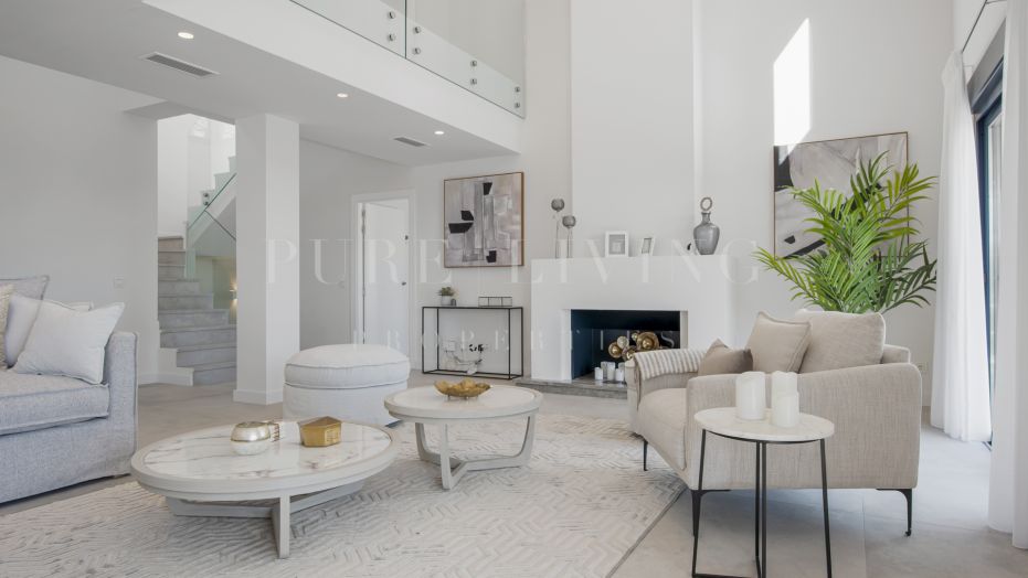 Luxe villa in Los Flamingos met uitzicht op zee, zwembad, fitnessruimte en 24-uurs beveiliging