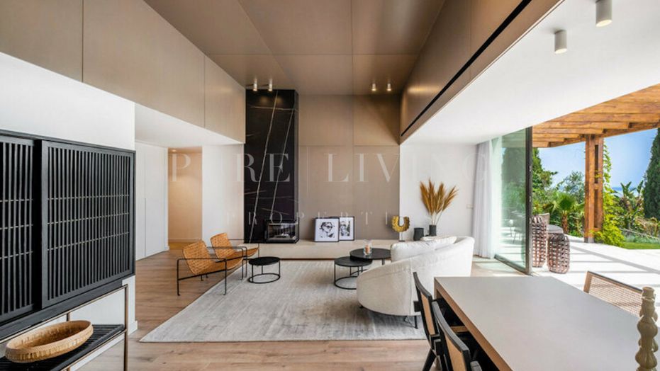 Moderne Mediterrane Villa met Adembenemend Zeezicht in Paraiso Alto, Benahavís