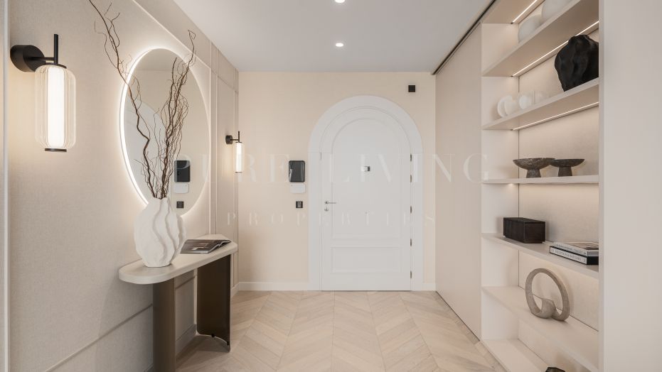 Prachtig recent gerenoveerd vierkamerappartement in Les Belvédères, Nueva Andalucía.