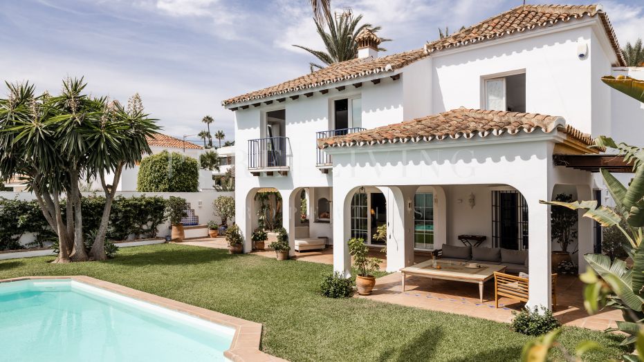 Villa en la playa de Marbella para alquiler