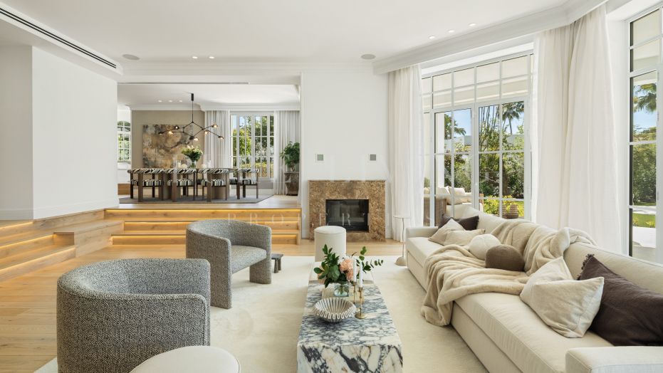 Una exquisita casa familiar de cinco dormitorios en la prestigiosa Nueva Andalucía