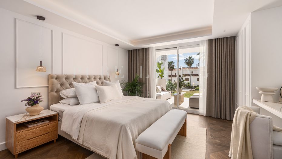 Appartement en première ligne récemment rénové au cœur de la Golden Mile