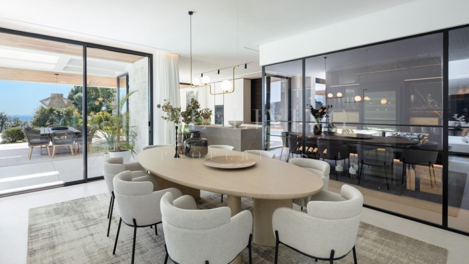 Moderne villa met uitzicht op zee in Lomas de La Quinta