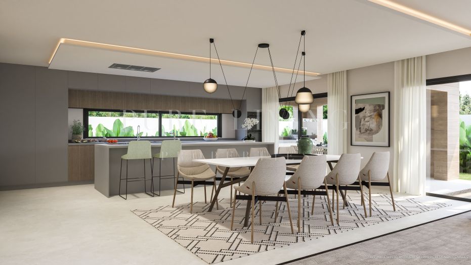 Villa de luxe moderne avec vue imprenable sur le golf de Calanova