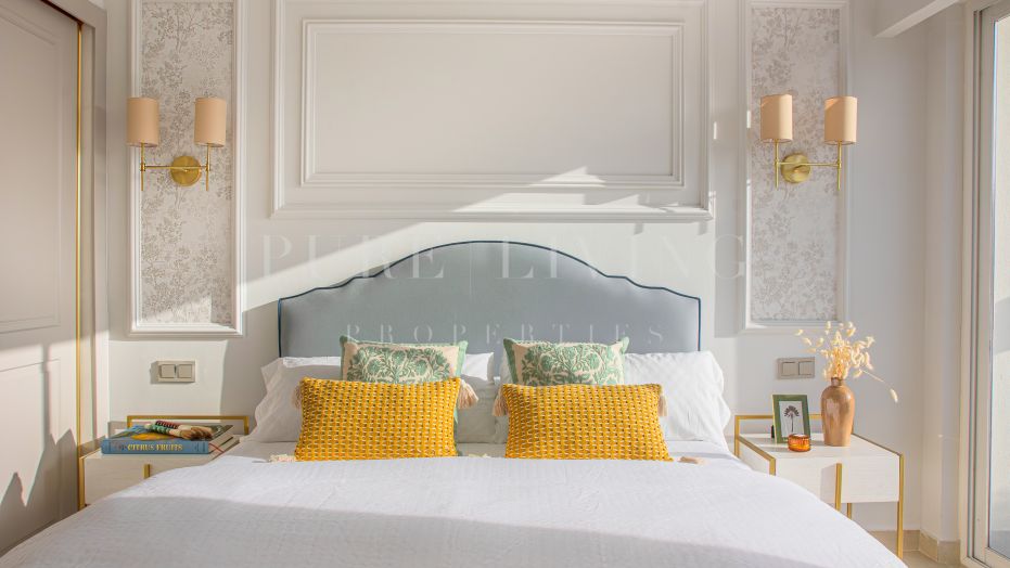 Ático en la Milla de Oro con jacuzzi privado y vistas al mar