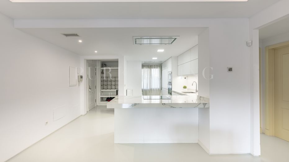 Elegant appartement met twee slaapkamers op de begane grond met privétuin in Hacienda El Palmeral