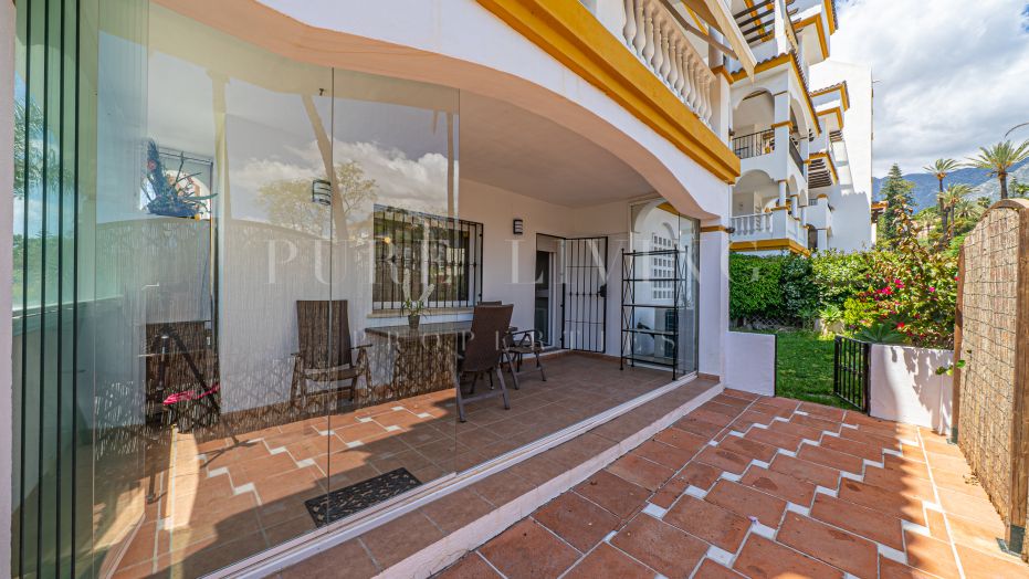 Appartement begane grond voor lange termijn huur in Marbella Golden Mile, Marbella - Alle gebieden
