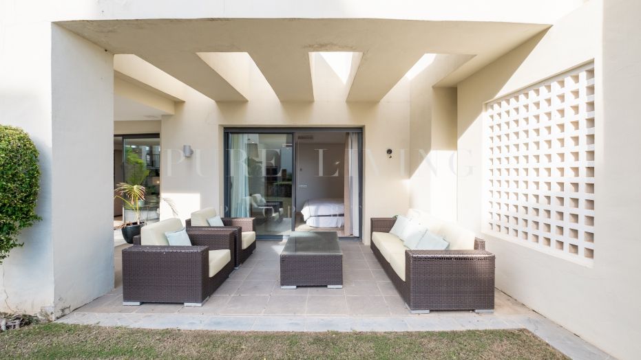 Prachtig gelijkvloers appartement met één slaapkamer, gelegen op een toplocatie in Sierra Blanca