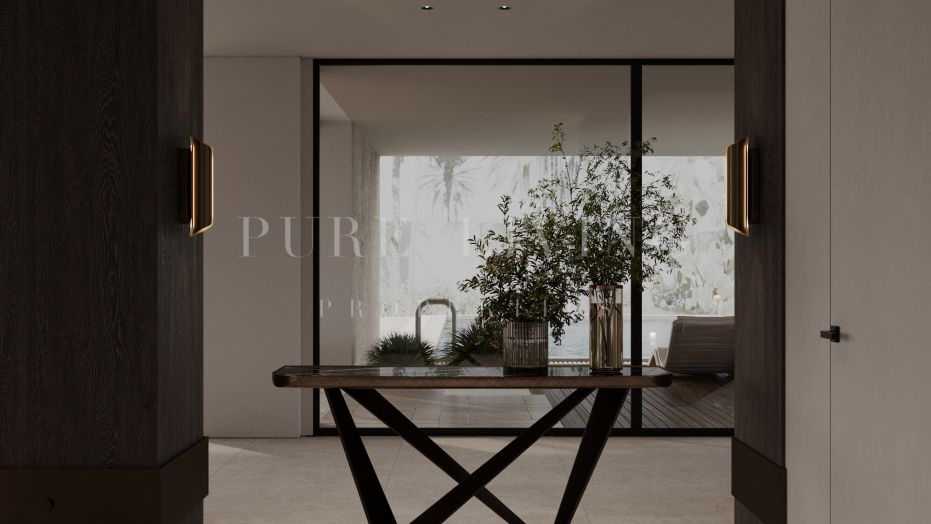 Fantástica villa de estilo contemporáneo junto a la playa en Cortijo Blanco, San Pedro