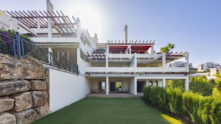 Appartement en rez-de-chaussée avec jardin privé à Palacetes Los Belvederes, Nueva Andalucía