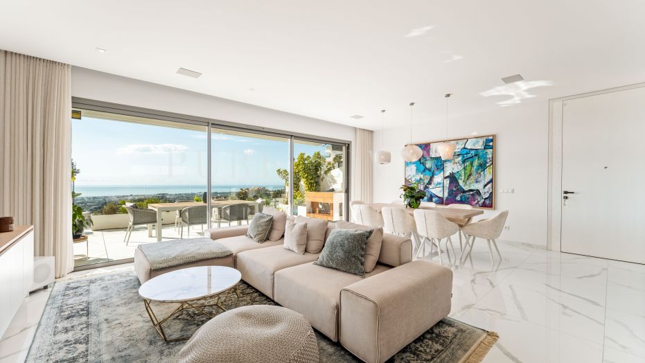 A contemporary three bedroom apartment in the exclusive BYU Hills for sale