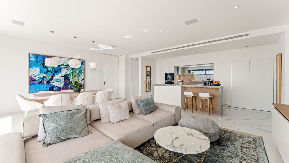 A contemporary three bedroom apartment in the exclusive BYU Hills for sale