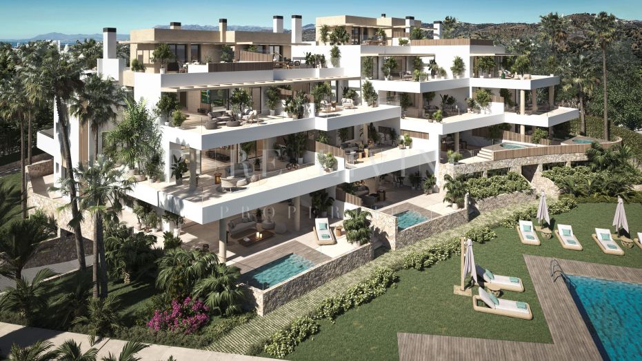 Four-Bedroom Boutique Apartment in Cabopino Golf with Sea Views