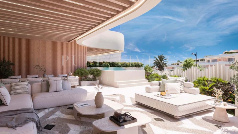 Luxury Coastal Living: Duplex 2-Bedroom Ground floor Apartment with Private Pool in Dunique Marbella