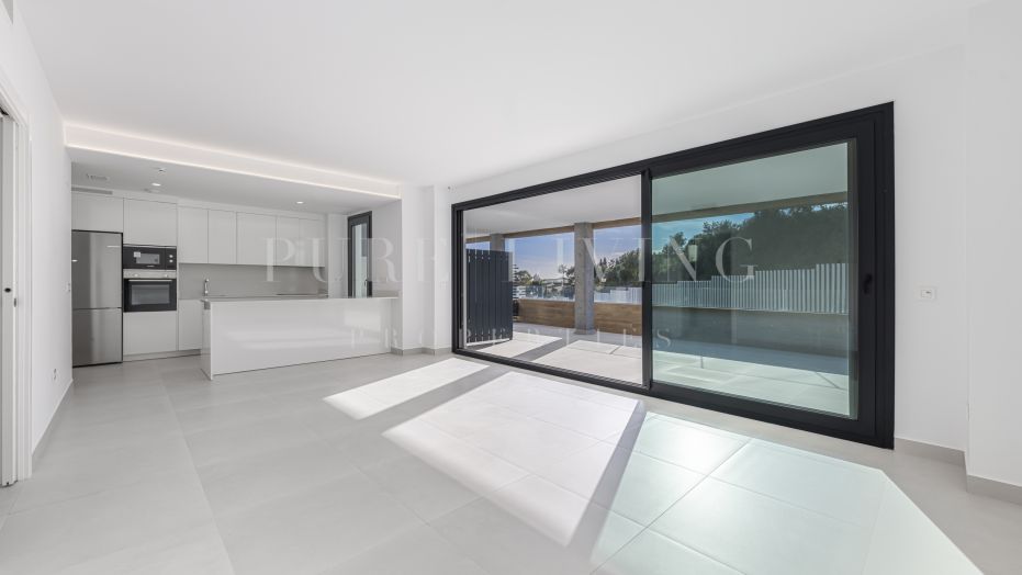 Appartement moderne de 3 chambres avec vue imprenable sur la mer