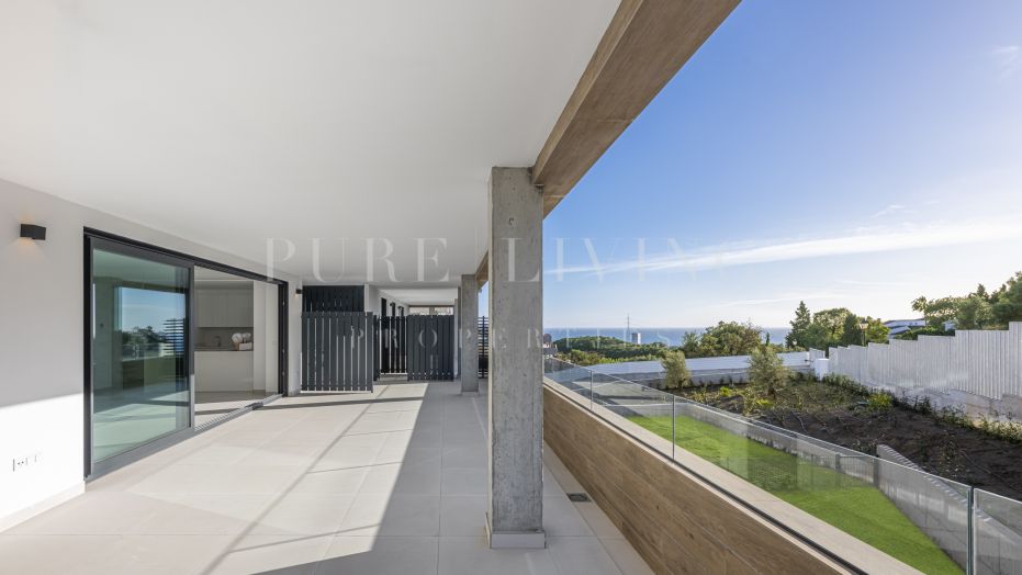 Appartement moderne de 3 chambres avec vue imprenable sur la mer