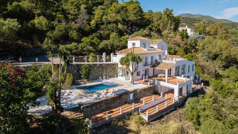 Six bedroom family home for sale in El Madroñal, Benahavis