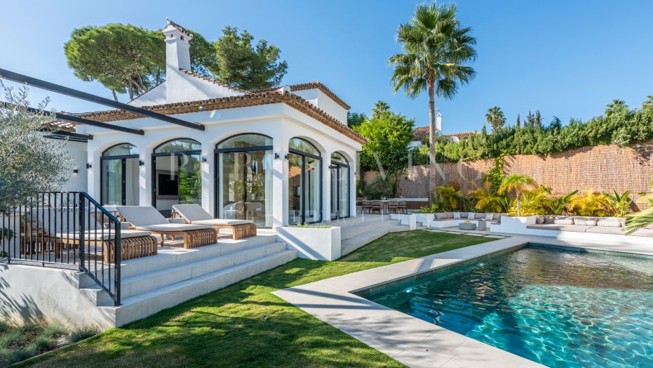 Villa totalmente renovada de primer nivel en Nueva Andalucía