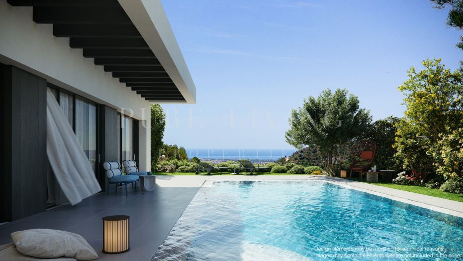 Villa contemporánea con vistas panorámicas situada en Mijas Hills