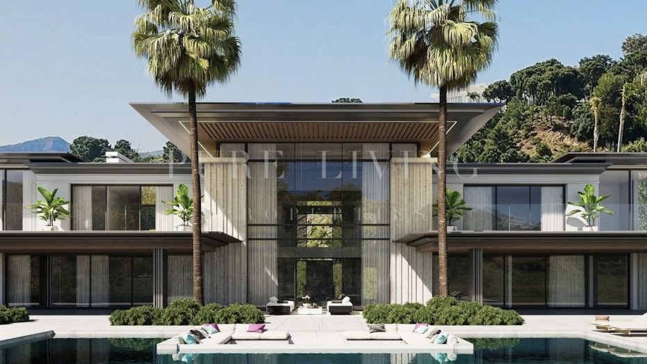 Exceptional plot with panoramic golf views located in, Marbella Club Golf Resort