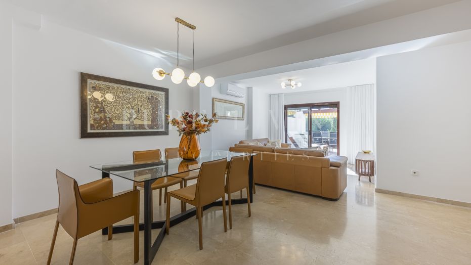 Gemeubileerd 3-slaapkamerappartement voor lange termijn verhuur in Coto Real, Golden Mile Marbella