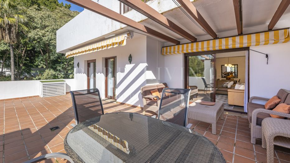 Gemeubileerd 3-slaapkamerappartement voor lange termijn verhuur in Coto Real, Golden Mile Marbella