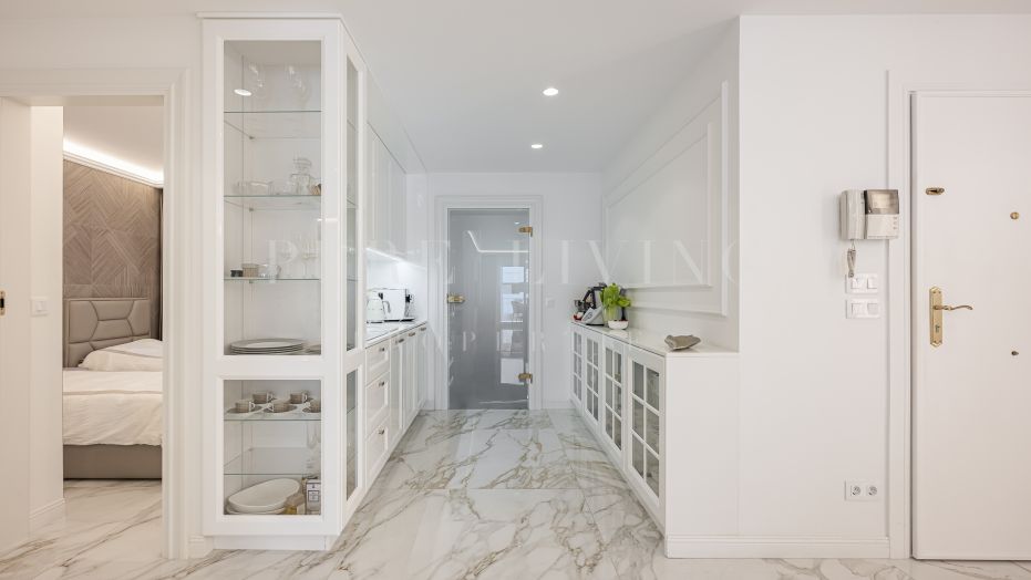 Appartement élégant de deux chambres à Gala Placidia, Marbella Golden Mile