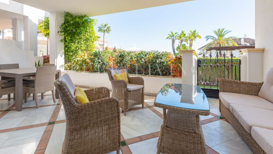 L'élégant appartement au rez-de-chaussée de Monte Paraíso, Golden Mile – Marbella