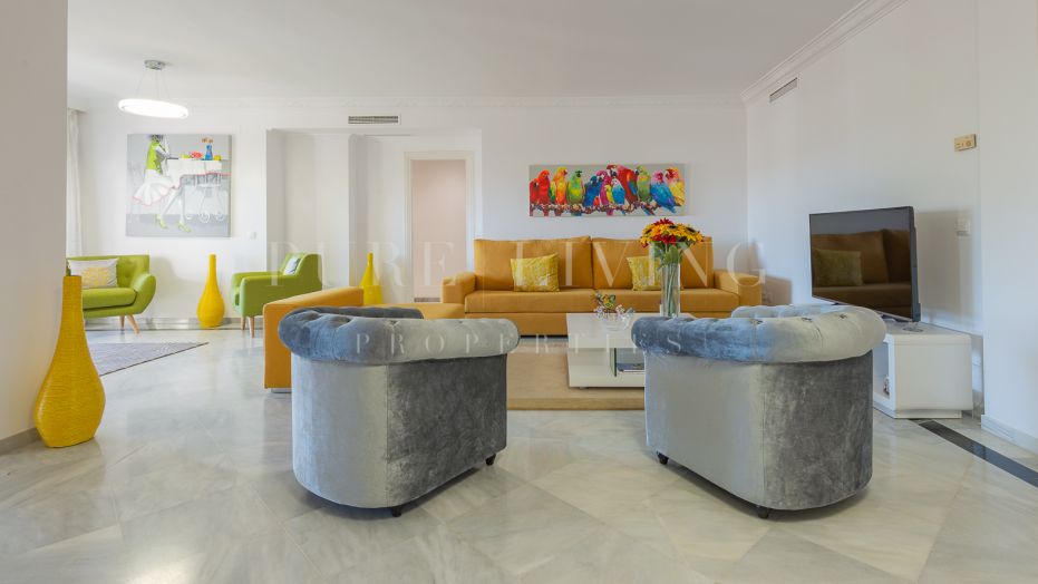 L'élégant appartement au rez-de-chaussée de Monte Paraíso, Golden Mile – Marbella