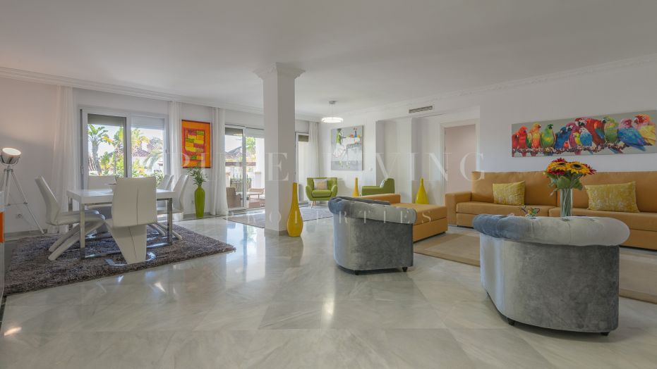 L'élégant appartement au rez-de-chaussée de Monte Paraíso, Golden Mile – Marbella