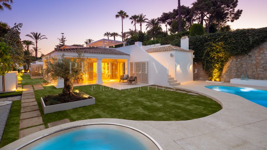 Incroyable villa rénovée à quelques pas de Puente Romano.