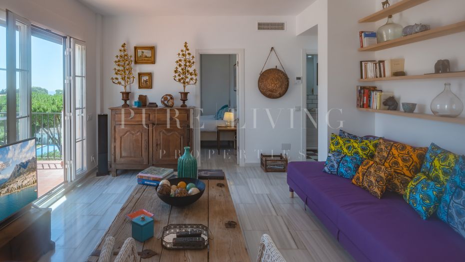 Prachtig penthouse appartement in Señorio de Marbella met panoramisch uitzicht op zee en de bergen