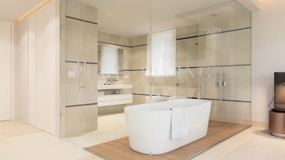 Spectaculaire villa moderne sur plan à vendre à Nagüeles, Marbella Golden Mile