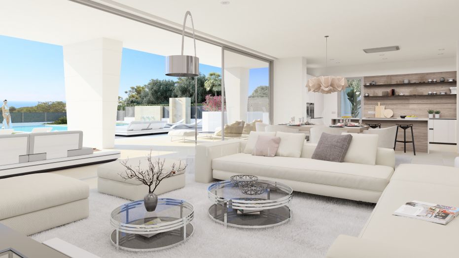 Spectaculaire villa moderne sur plan à vendre à Nagüeles, Marbella Golden Mile