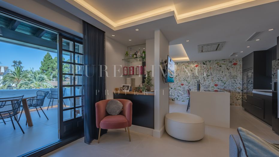 Penthouse aan het strand in Puente Romano Fase II