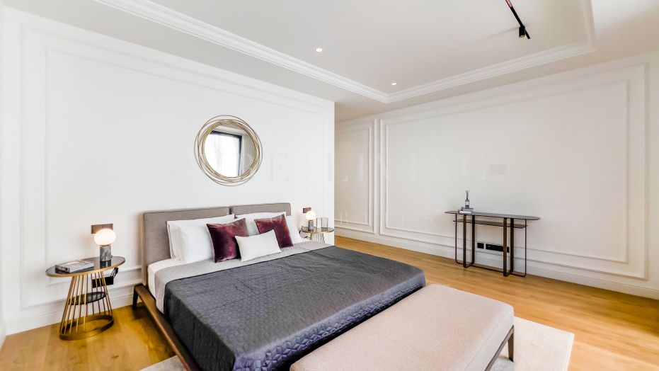 Villa exclusive à Lomas de Marbella Club – Vue sur la mer et piscine d'eau salée chauffée