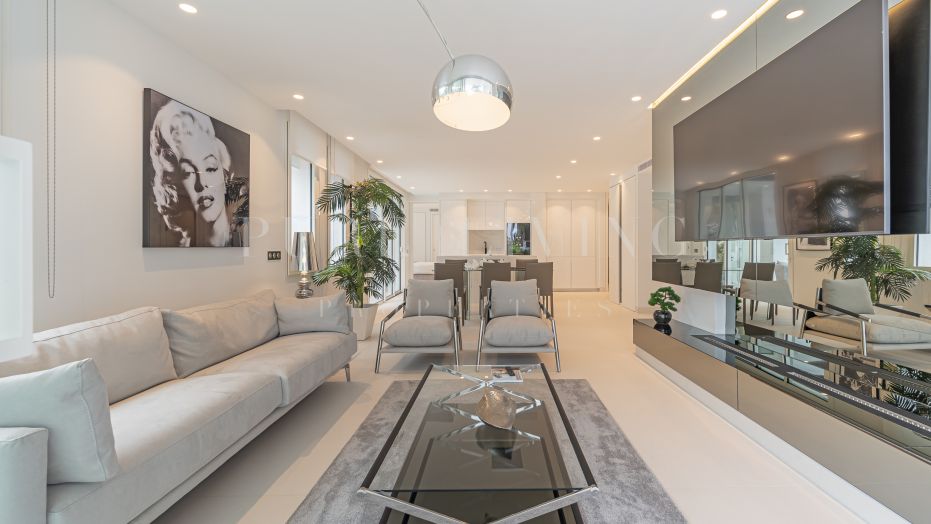 Appartement de trois chambres à Marina del Puente Romano- la meilleure destination de Marbella pour une vie haut de gamme.