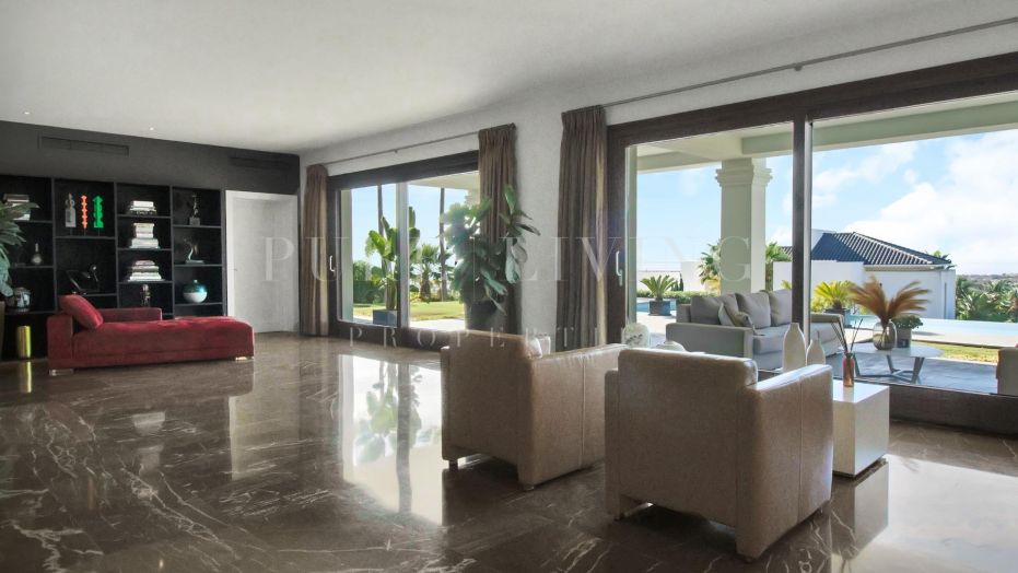 Luxe villa met prachtig uitzicht op zee in, Los Flamingos Golf Resort