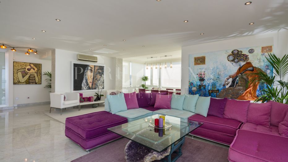 Un ático donde las vistas al mar son el límite en Torre Real, Marbella Este