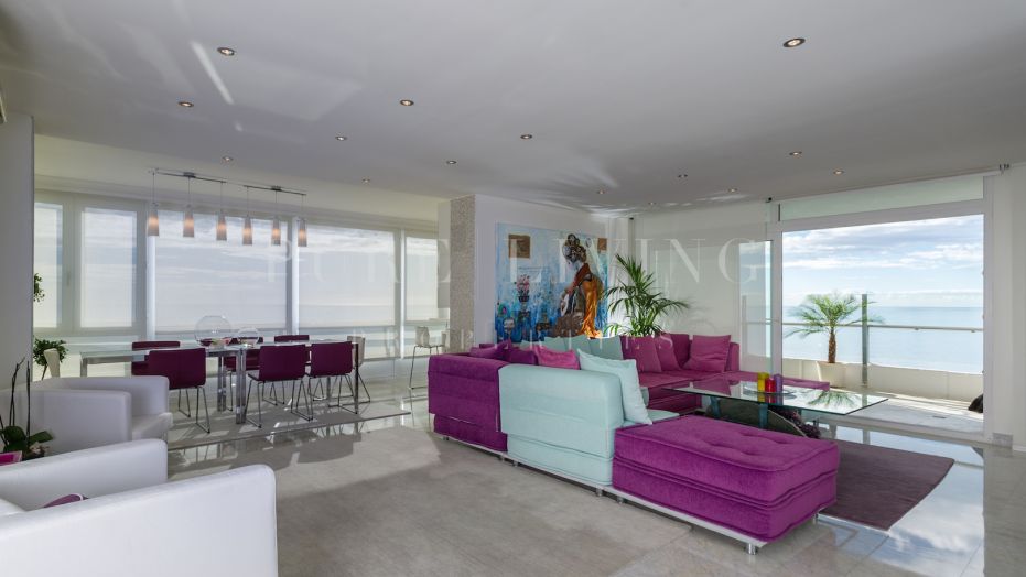 Un ático donde las vistas al mar son el límite en Torre Real, Marbella Este