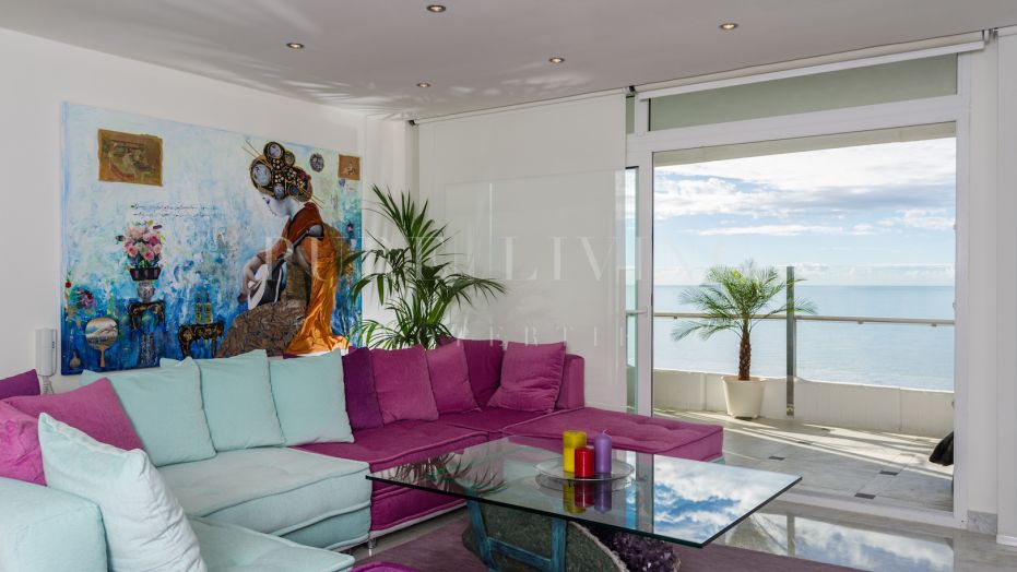Un ático donde las vistas al mar son el límite en Torre Real, Marbella Este