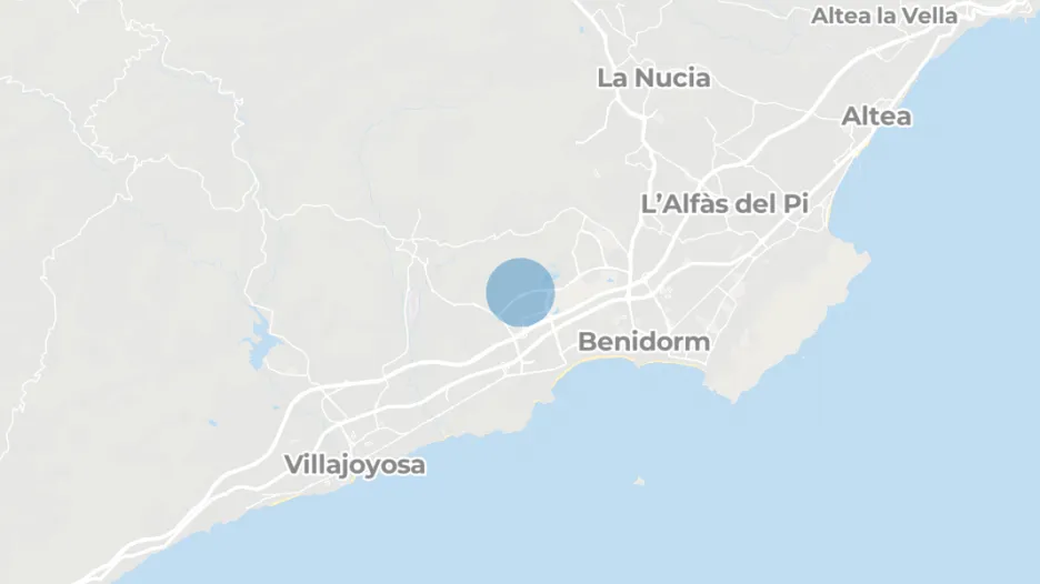 Near golf, Sierra Cortina, Benidorm, Alicante province