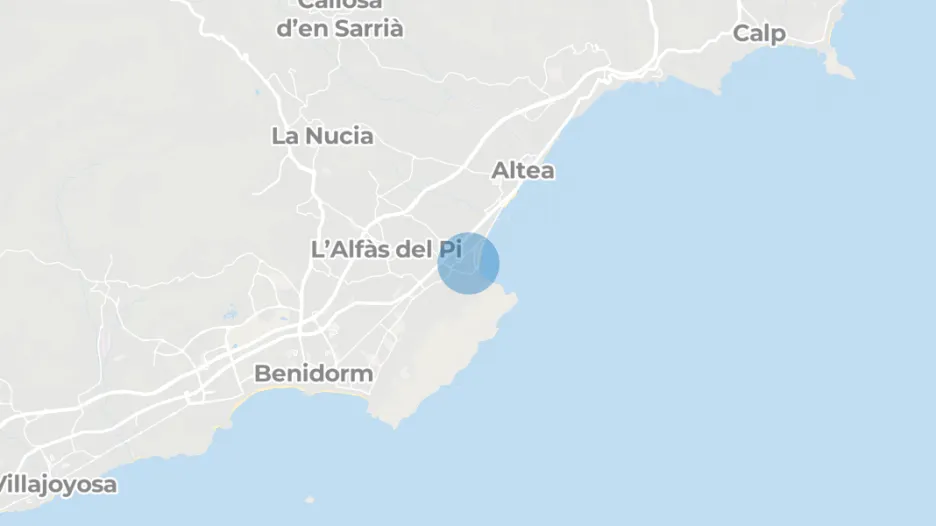 Primera línea playa, Albir, Alfaz del Pi, Alicante provincia