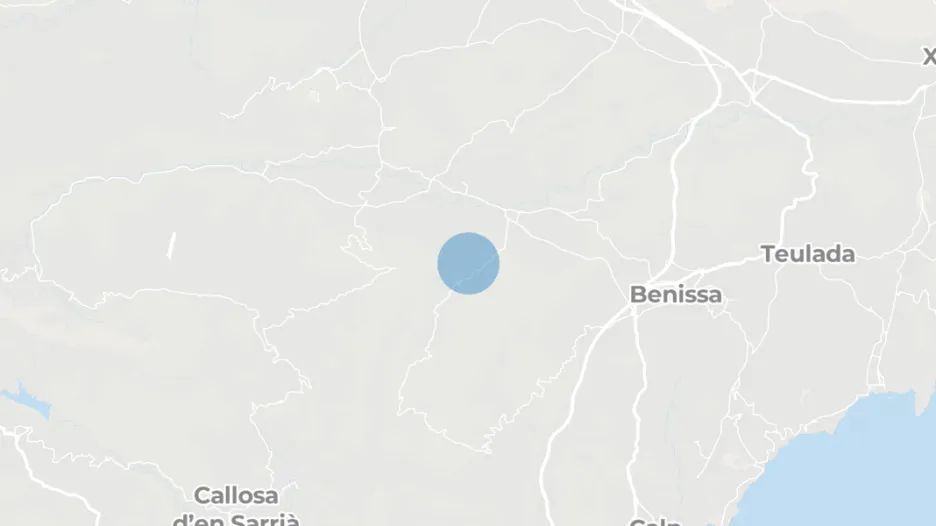 Jalón, Alicante provincia