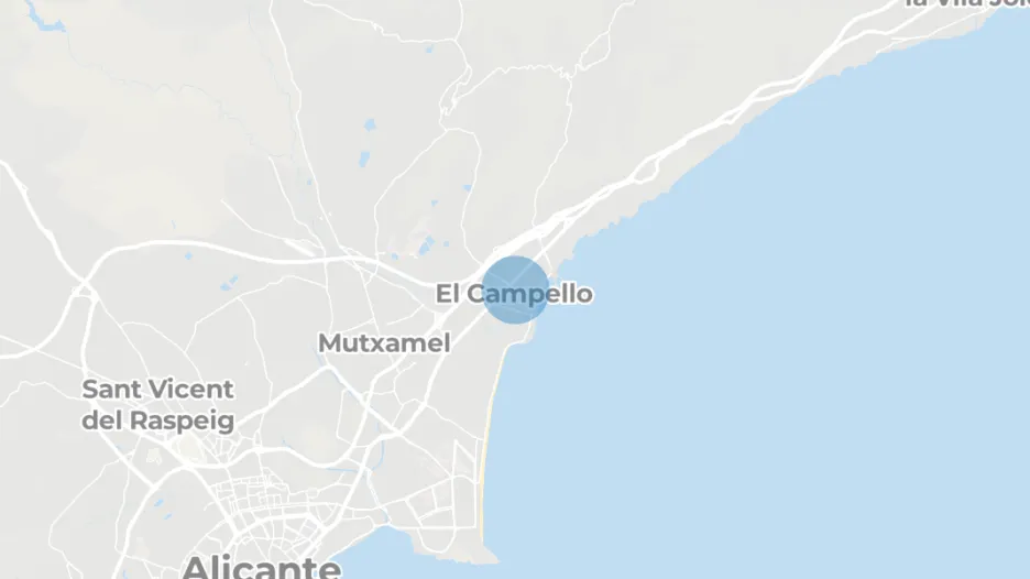 Primera línea playa, El Campello, Alicante provincia