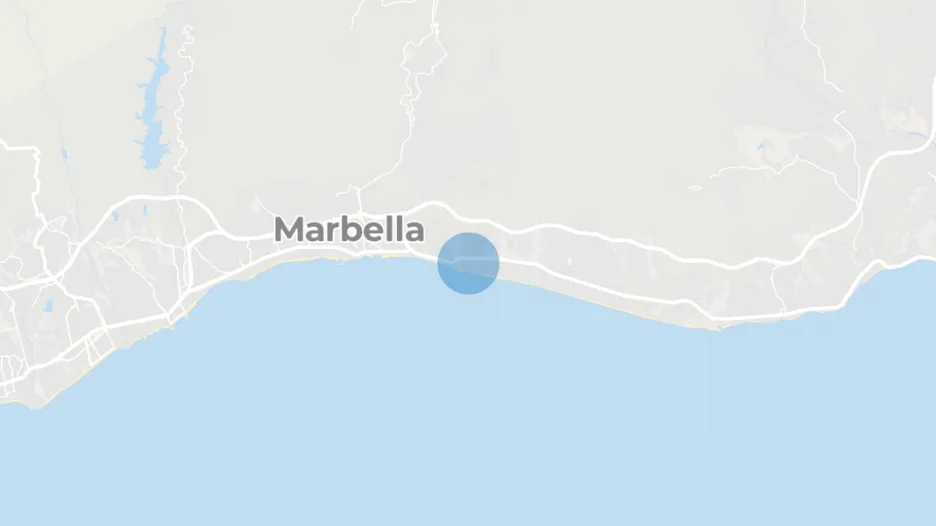 Frontline beach, La Reserva de los Monteros, Marbella, Malaga province