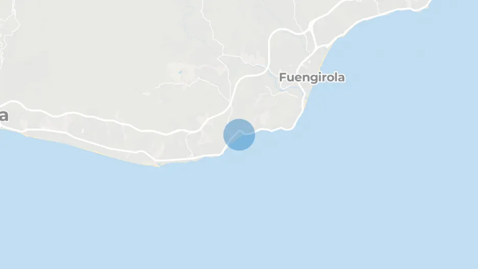 Frontline beach, Cala de Mijas, Mijas Costa, Malaga province