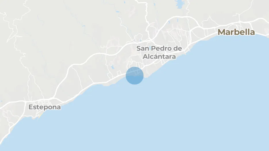 Frontline beach, Venalmar, Estepona, Malaga province